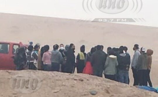 Caravana de 40 venezolanos y colombianos devueltos a Arica