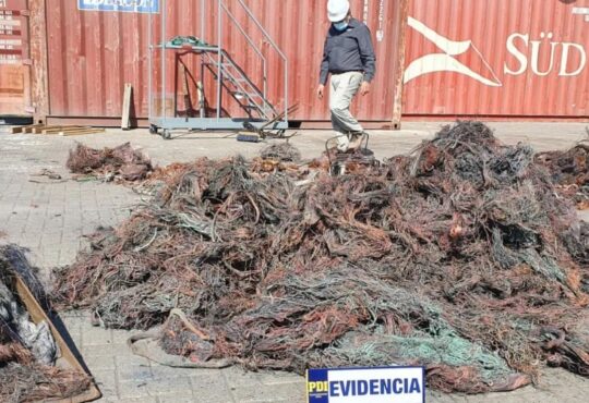 A Corea del Sur en un contenedor embarcaban 14 toneladas de cables robados