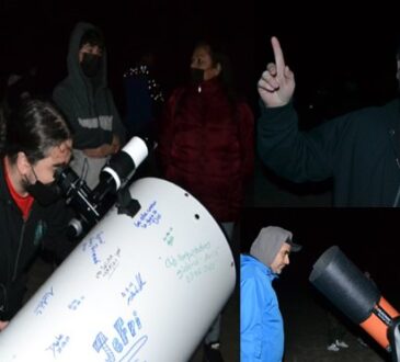 Espectacular Jornada Astronómica en sector de las Presencias Tutelares