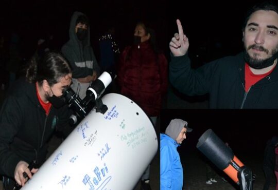 Espectacular Jornada Astronómica en sector de las Presencias Tutelares