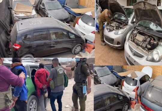 Carabineros recuperó 15 autos robados y detuvo 8 sujetos este fin de semana