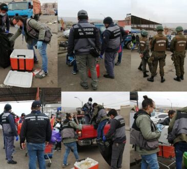 Intensos controles en la madrugada en sectores de Asoagro y Asocapec