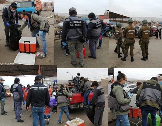 Intensos controles en la madrugada en sectores de Asoagro y Asocapec