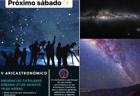 Invitan a gran Jornada Astronómica el sábado 27 en las Presencias Tutelares