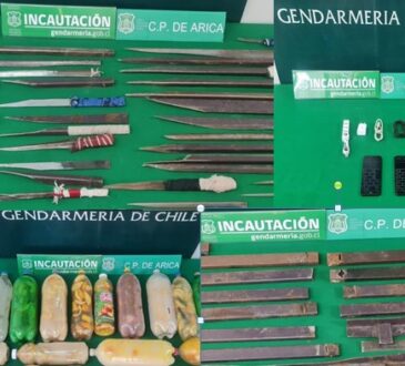 Gendarmería allanó Cárcel de Arica contra el crimen organizado