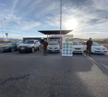 En medio de la oscuridad detectan caravana de autos a Bolivia