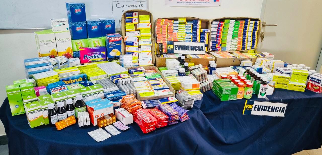 Presos por vender medicamentos en feria libre
