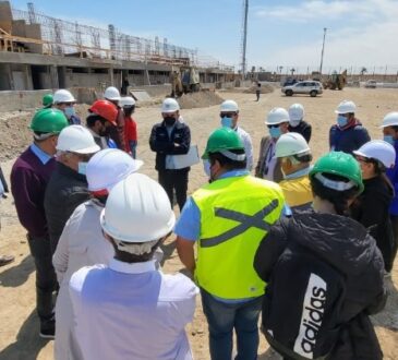 Municipio y el CORE fiscalizan obras del estadio Cardenal Silva Henríquez