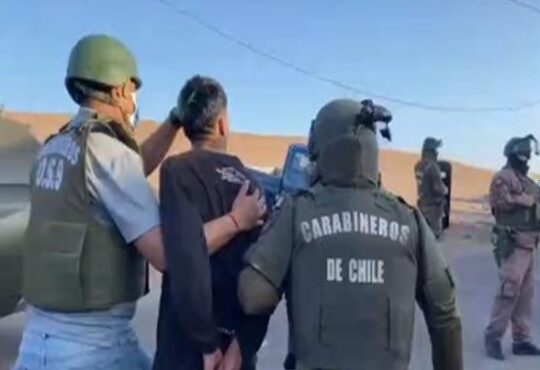 OS 9 captura a banda criminal que asaltaba negocios