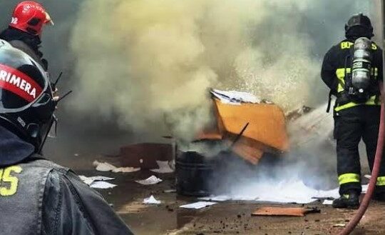 Simulacro de amago de incendio en complejo penitenciario