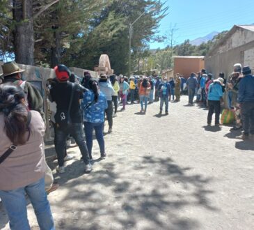 Gran participación de electores en las comunas rurales