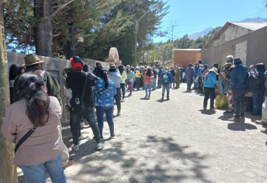 Gran participación de electores en las comunas rurales