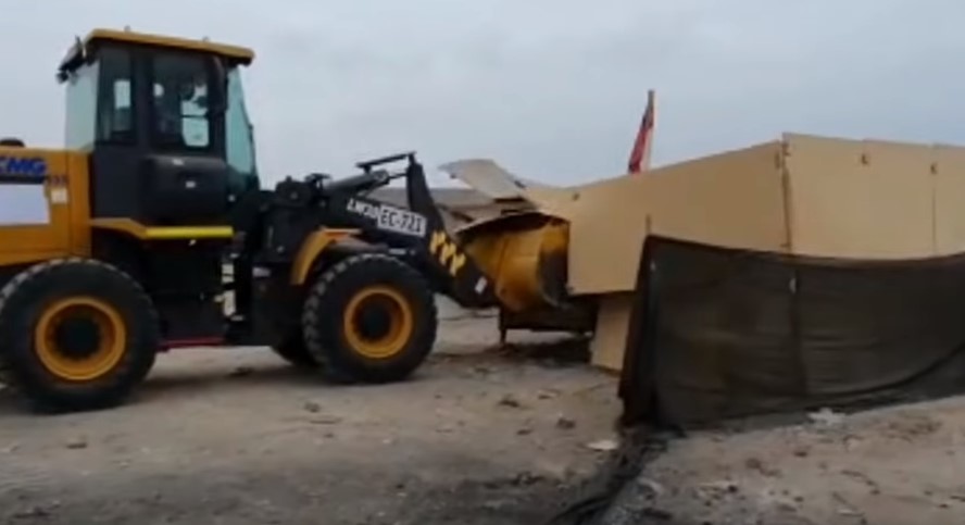 Comenzó la mano dura contra las tomas en Arica