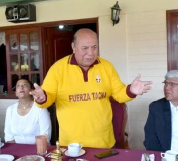 Luis Torres electo Gobernador de Tacna y está con arresto domiciliario