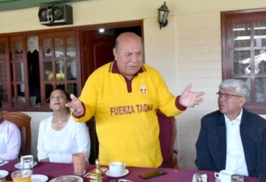 Luis Torres electo Gobernador de Tacna y está con arresto domiciliario