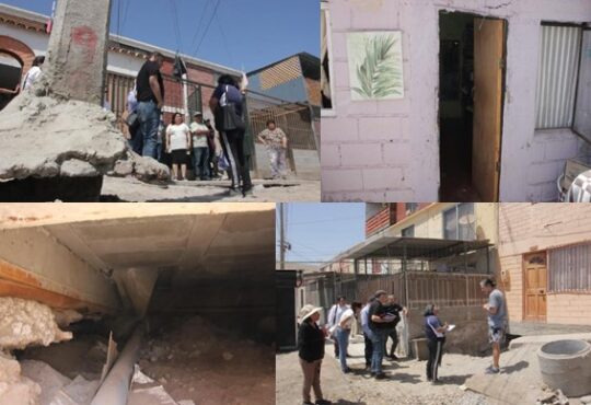 Por 30 años vecinos de la Tarapacá Oriente viven horrenda pesadilla por sus casas