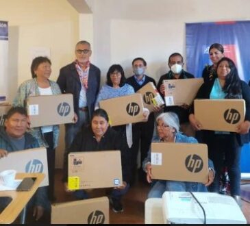 18 comunidades de CONADI recibieron capacitación y notebook