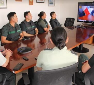Gendarmería destacó actitud heroica de 10 funcionarios ariqueños
