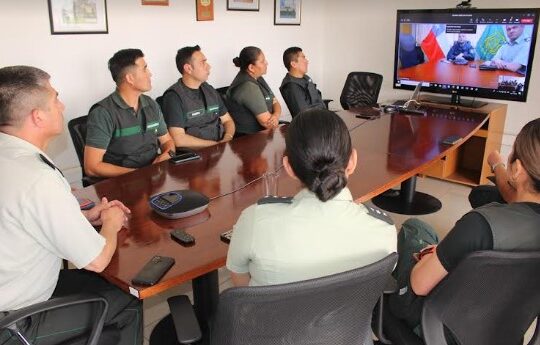 Gendarmería destacó actitud heroica de 10 funcionarios ariqueños