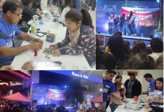 Sábado lleno de entusiasmo por la Teletón 2022