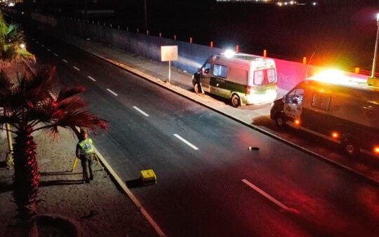 Fatal accidente en avenida Santiago Arata