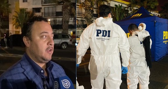 Homicidio 35: Desde un auto en marcha lo balearon en el centro de Arica