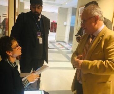 Senador Durana entregó petitorio de Uniones Comunales a ministra Tohá