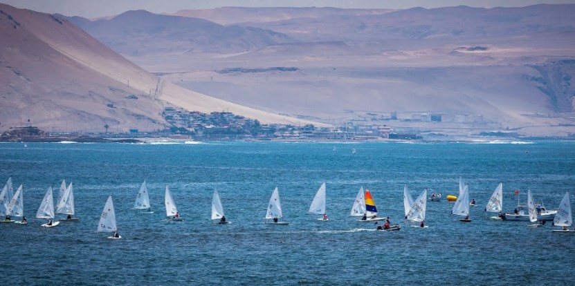 Con más de 130 competidores partió nacional de escuelas de Vela en Arica