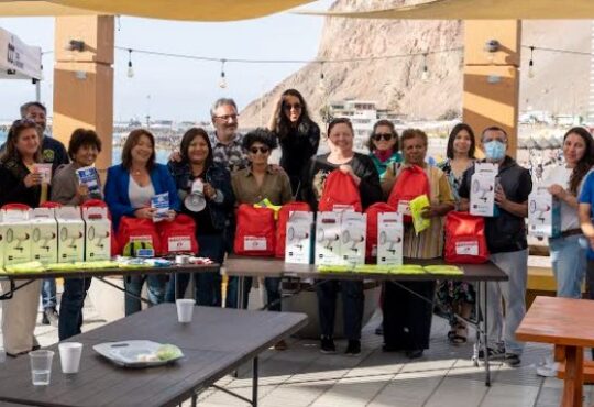 Mochilas de emergencia a dirigentes del borde costero y borde del rio