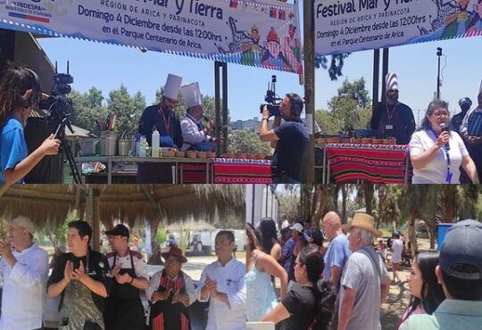 Éxito total Feria del Mar de las pescadoras de Arica y Camarones