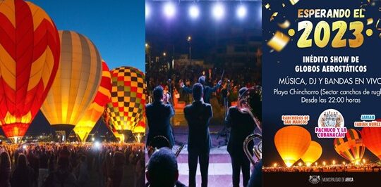 Año Nuevo con inédito festival de globos aerostáticos
