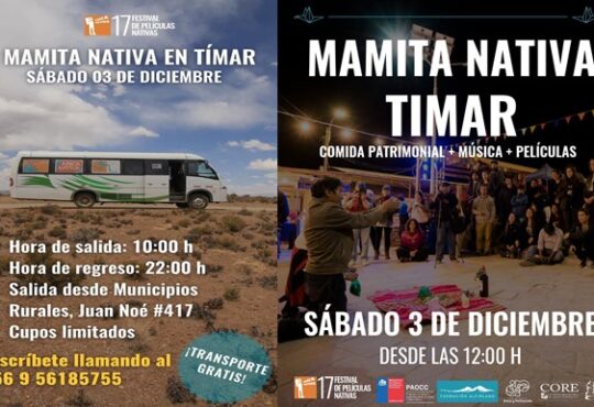 Arica Nativa estrena este sábado en Timar la cámara Estenotopo: Todos invitados