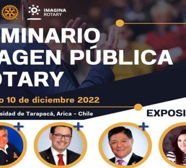 Más de un centenar de rotarios se reúnen en Arica en seminario de alto nivel