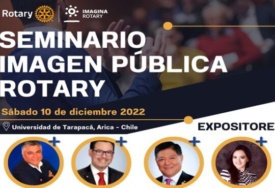 Más de un centenar de rotarios se reúnen en Arica en seminario de alto nivel
