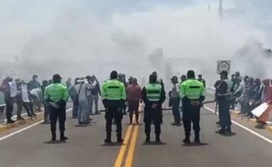 Se agudiza agitación social en el sur del Perú