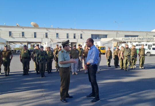 Férreo control policial en la frontera anunció el Delegado Sanzana