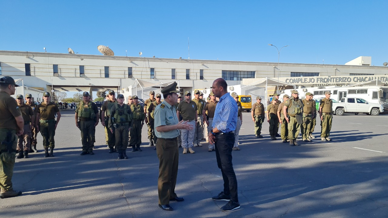 Férreo control policial en la frontera anunció el Delegado Sanzana
