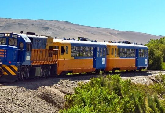Vuelve el tren turístico de Arica este verano