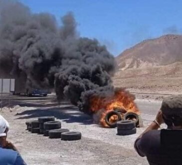 Sindicatos de Quiborax, transportistas y contratistas defienden fuente laboral por cese de faenas