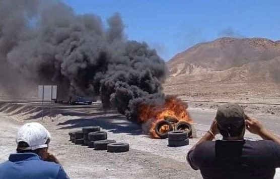 Sindicatos de Quiborax, transportistas y contratistas defienden fuente laboral por cese de faenas