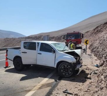 Tragedia en Cuesta de Chiza: Murió mujer de 35 años, un niño y un adulto graves