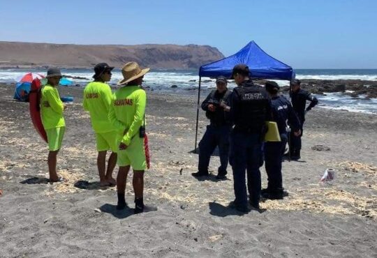 Mar devolvió el cuerpo de persona que cayó en sector Infiernillo