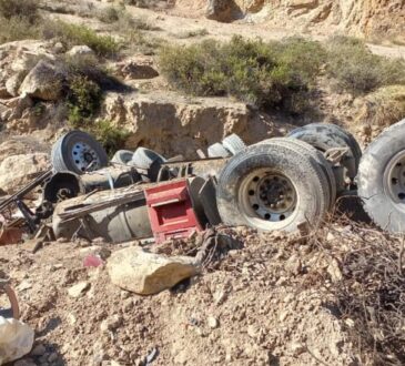 Dos muertos en ruta hacia Tambo Quemado