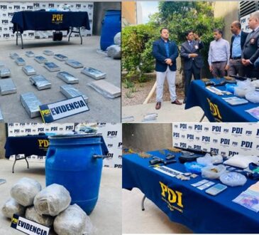 670 millones en drogas le incautaron al Tren del Norte II en Cerro Chuño