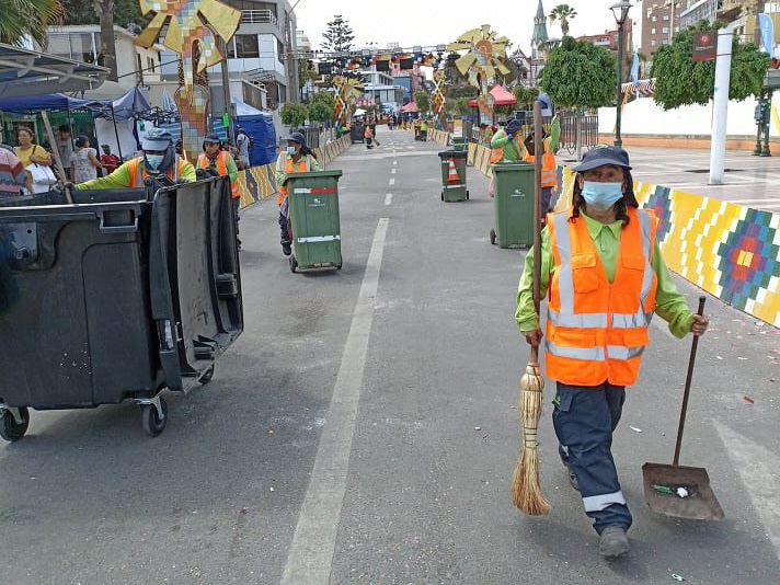Concejo Municipal de Arica aprobó servicio de aseo de vías públicas
