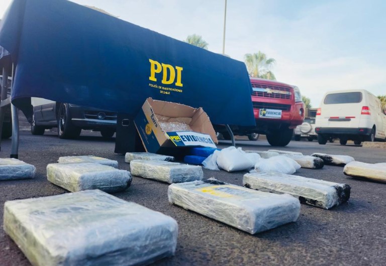 <strong>PDI Arica detuvo a tres imputados por tráfico de drogas</strong>