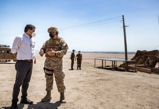 Alcalde Espíndola destaca despliegue que el Ejército realizará en la frontera de Arica