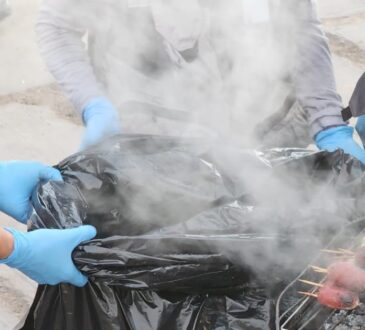 Decomisan carnes y parrillas que se vendían en Carnaval Con la Fuerza del Sol