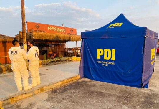 PDI detuvo a imputado por homicidio de joven de 20 años en playa Las Machas