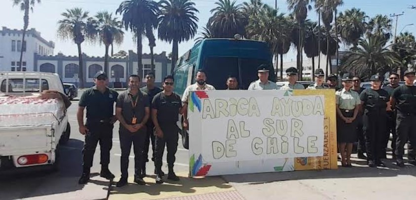 Ejemplo de la población penal y personal de Complejo Penitenciario